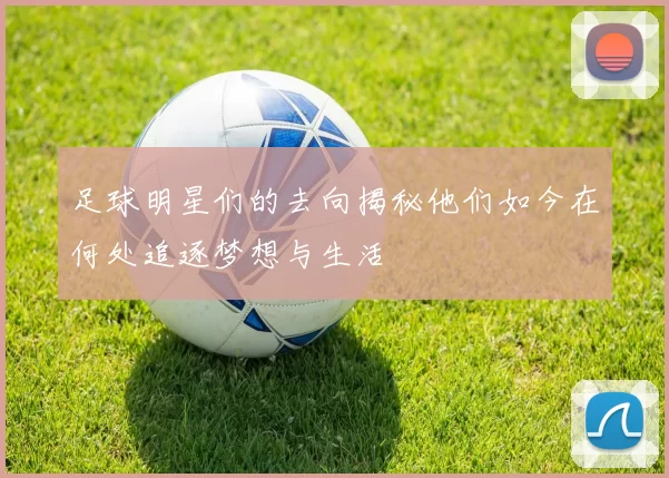 足球明星们的去向揭秘他们如今在何处追逐梦想与生活