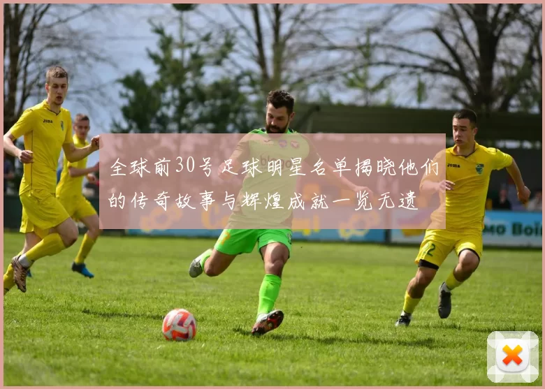 全球前30号足球明星名单揭晓他们的传奇故事与辉煌成就一览无遗