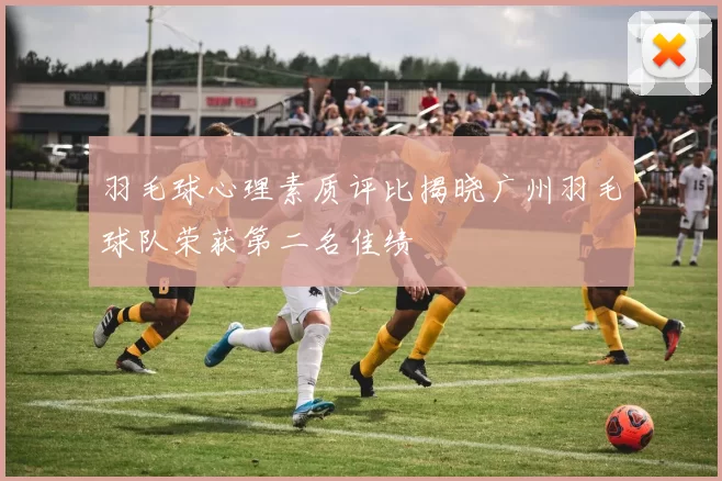 羽毛球心理素质评比揭晓广州羽毛球队荣获第二名佳绩